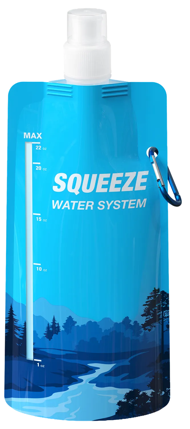 Lifesaver Lifeline waterfilter bundel met knijpzakken