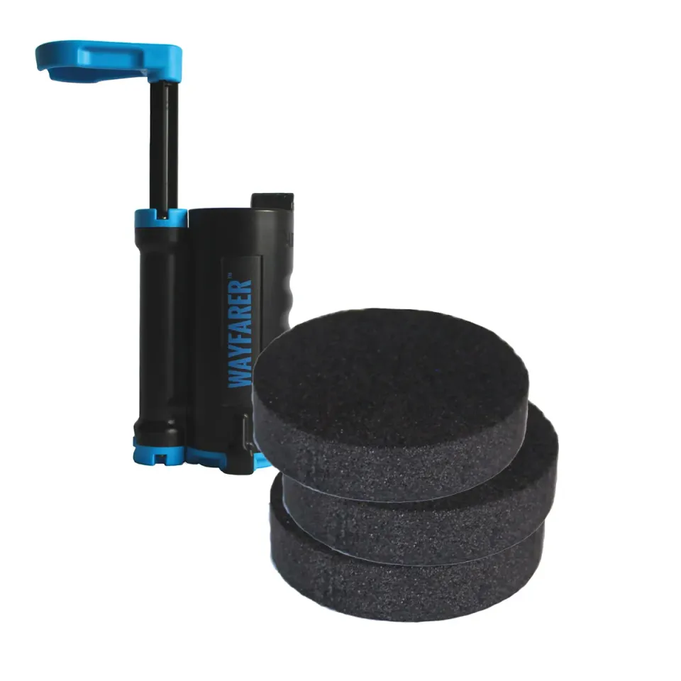 LifeSaver Wayfarer koolstofschijf 3-pack 300 liter