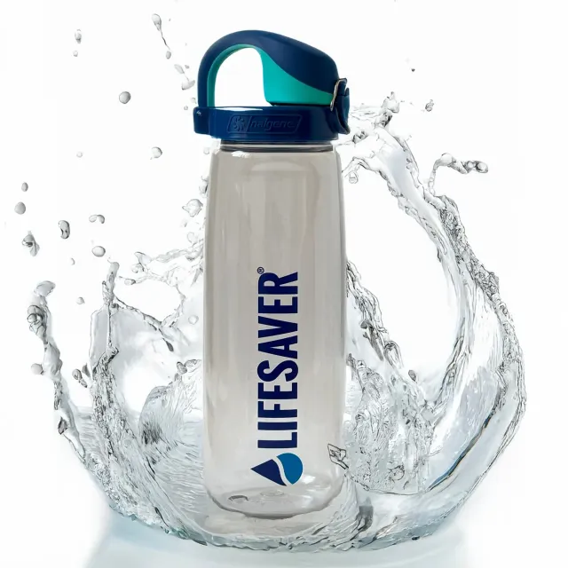 LifeSaver Nalgene Waterfles 650 ml met flip-top