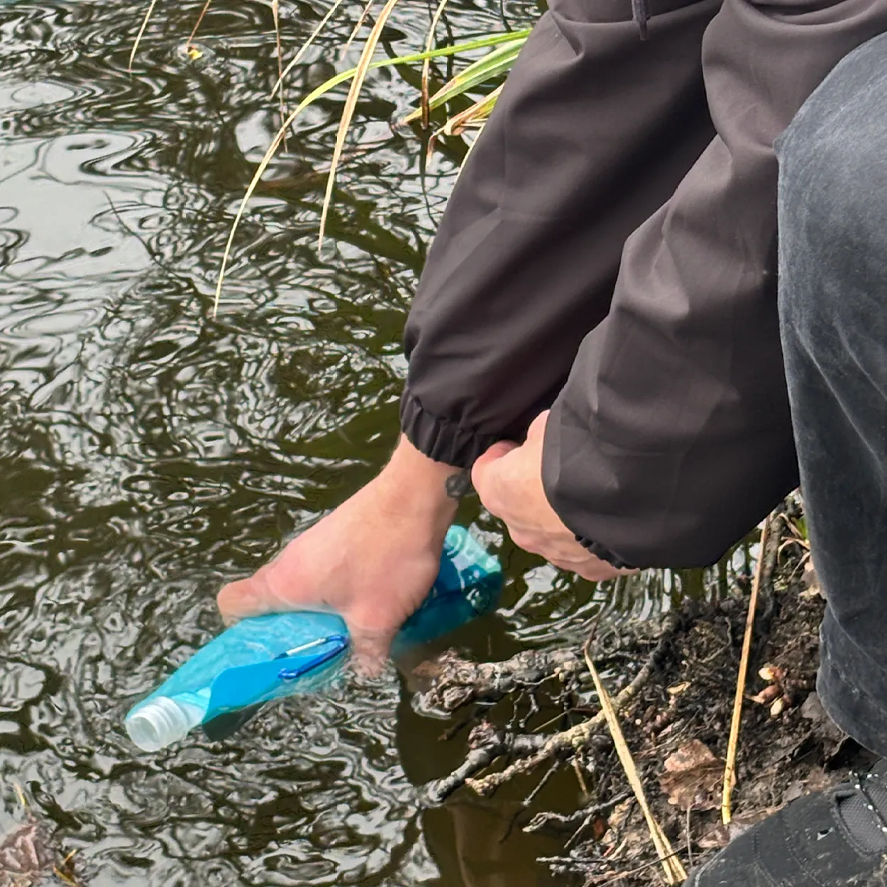 Lifesaver Lifeline waterfilter bundel met knijpzakken