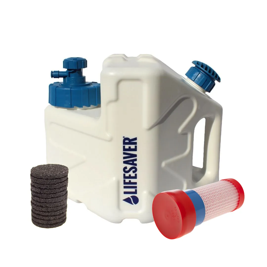 Lifesaver Cube Emergency Preparedness Pack waterfilter 5 liter 10.000 liter