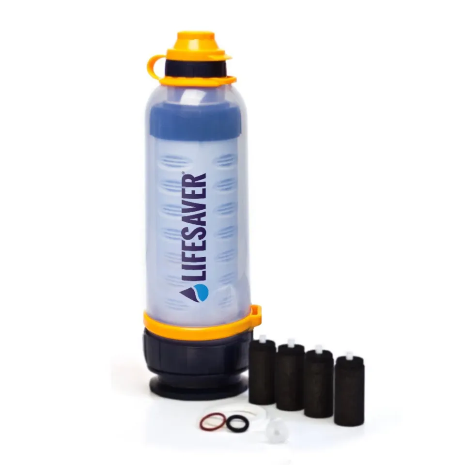 LifeSaver Bottle noodpakket solo met koolstoffilters