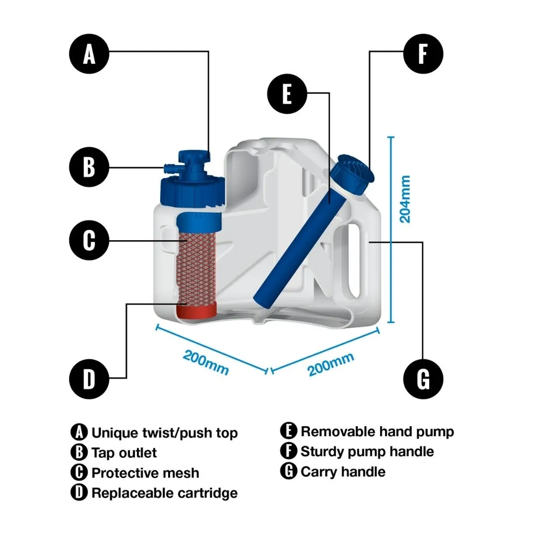 Lifesaver Cube kraan vervangkraan waterfilter onderdeel