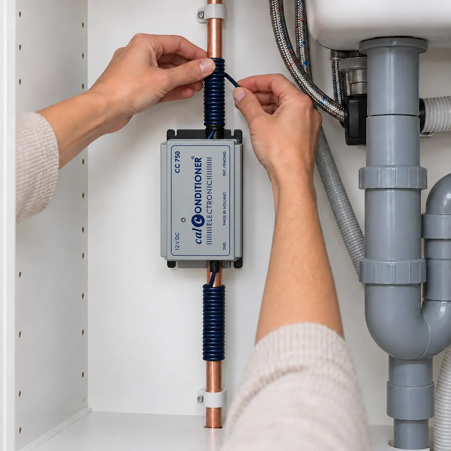 Calconditioner CC750 elektronische ontkalker zonder zout