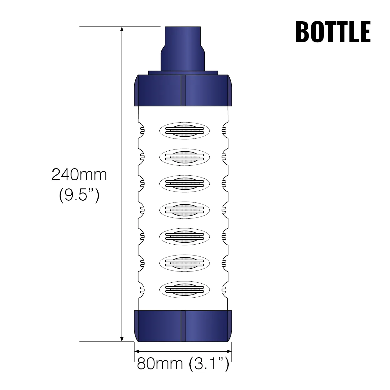 LifeSaver Bottle vervangfilter 6000 liter foil sealed
