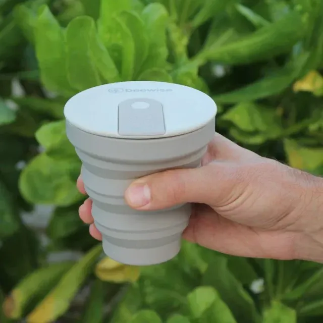 Optimaalwater siliconen reiskoffiekop