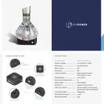 Phipower Levensbloem magneetroerder LED watervitalizer
