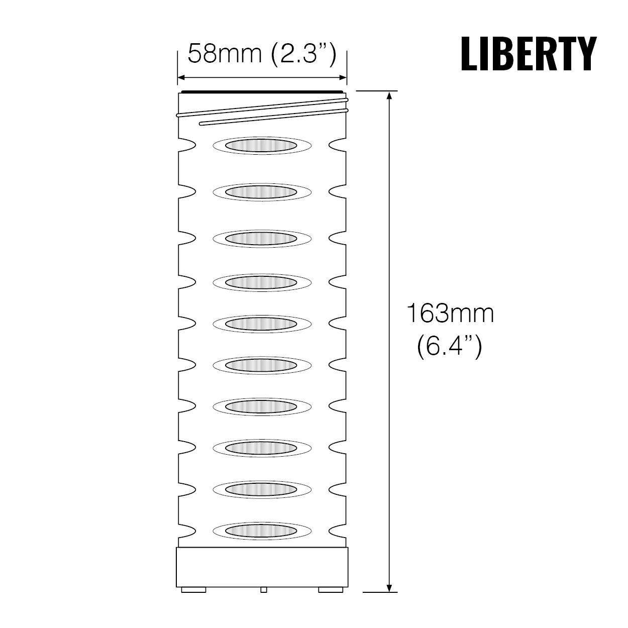 Lifesaver Liberty filterpatroon waterzuiveraar 2000 liter