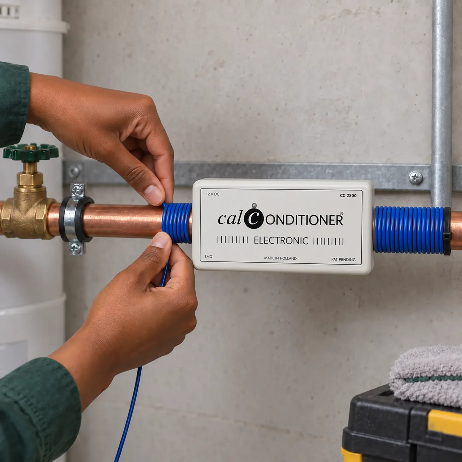 Calconditioner CC2500 elektronische ontkalker zonder zout