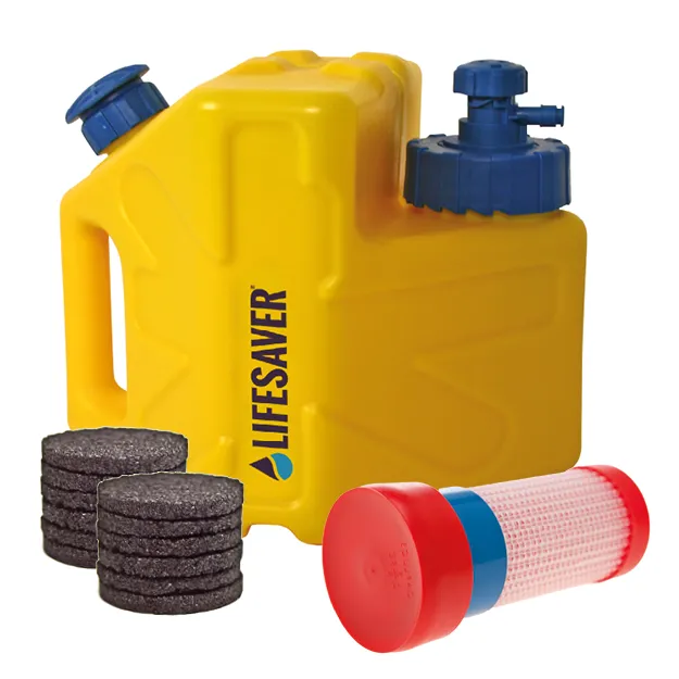 Lifesaver Cube Emergency Preparedness Pack waterfilter 5 liter 10.000 liter