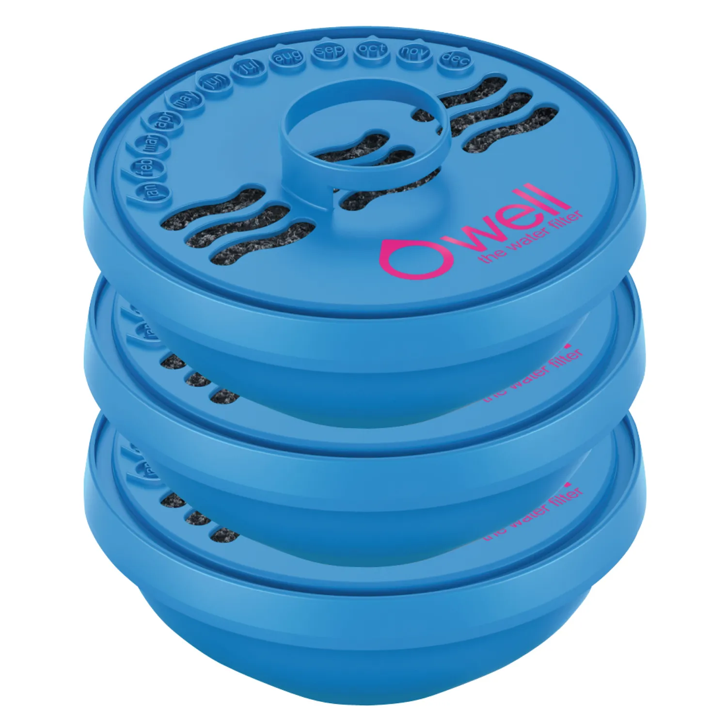 OWell waterfilter navulpatronen 3-pack 125 liter