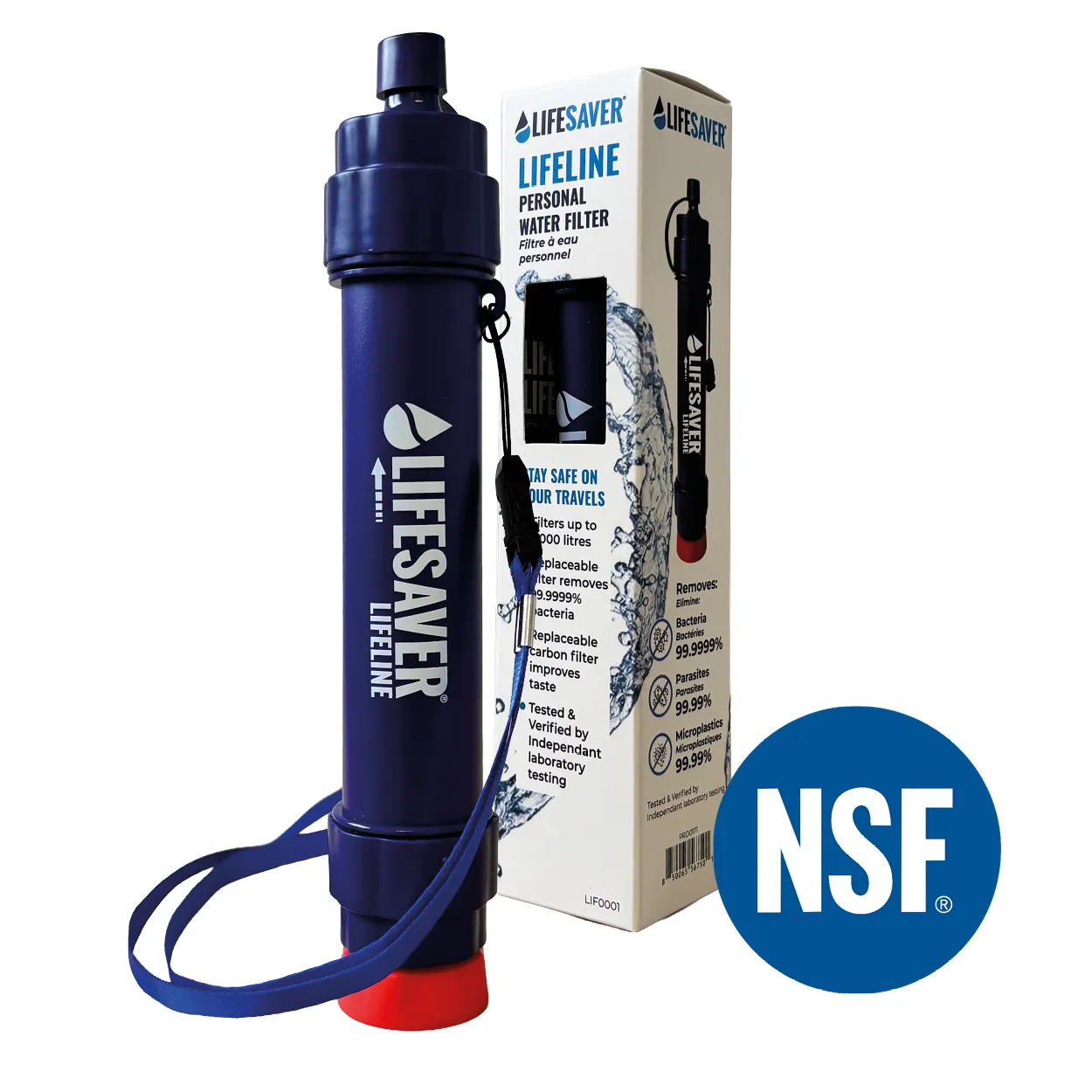 LifeSaver Lifeline waterfilter rietje