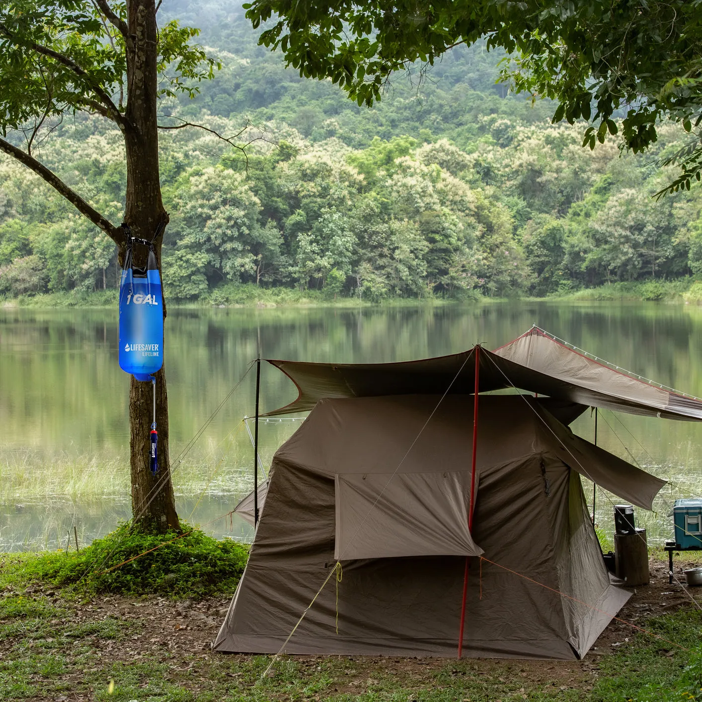 Lifesaver Lifeline waterfilter bundel met gravity bag