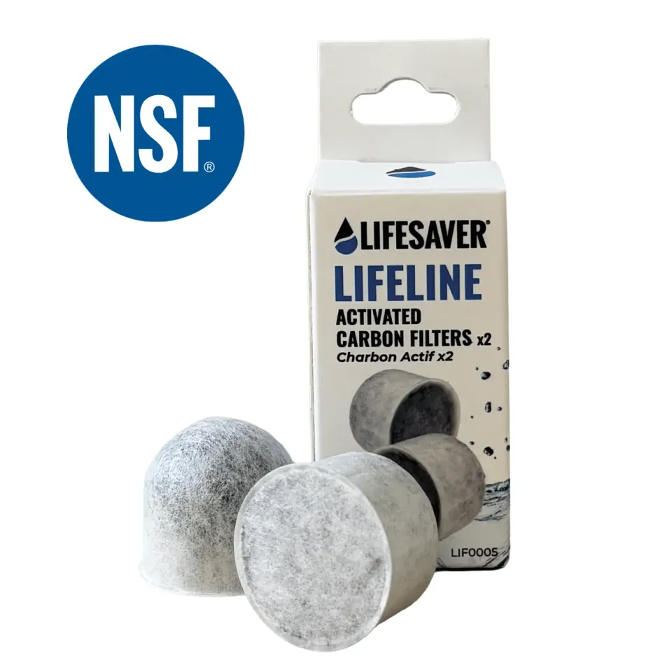 Lifesaver Lifeline Actief Koolfilter 2-pack 100 Liter