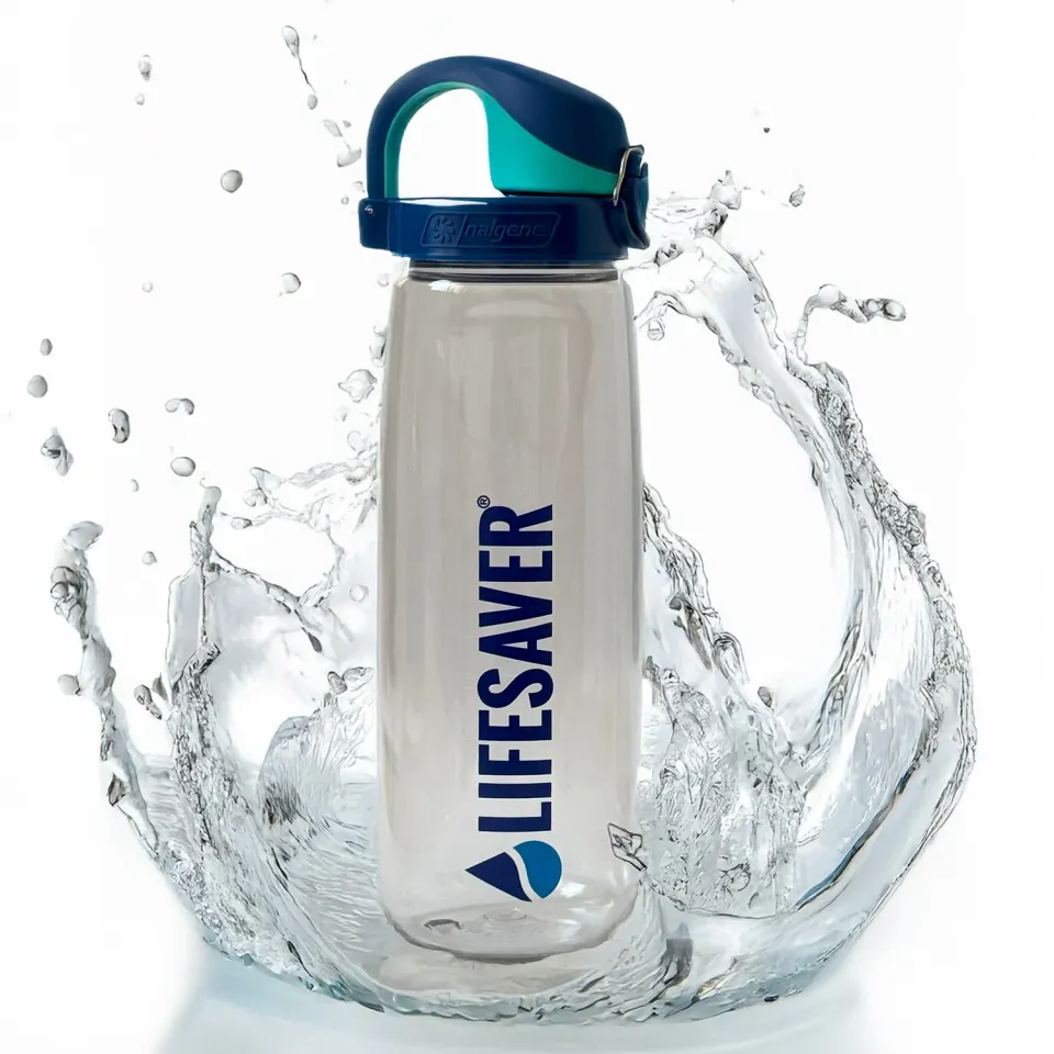LifeSaver Nalgene waterfles 650ml BPA-vrij