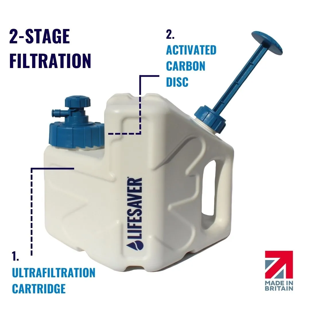Lifesaver Cube waterfilter 5 liter 5.000 liter