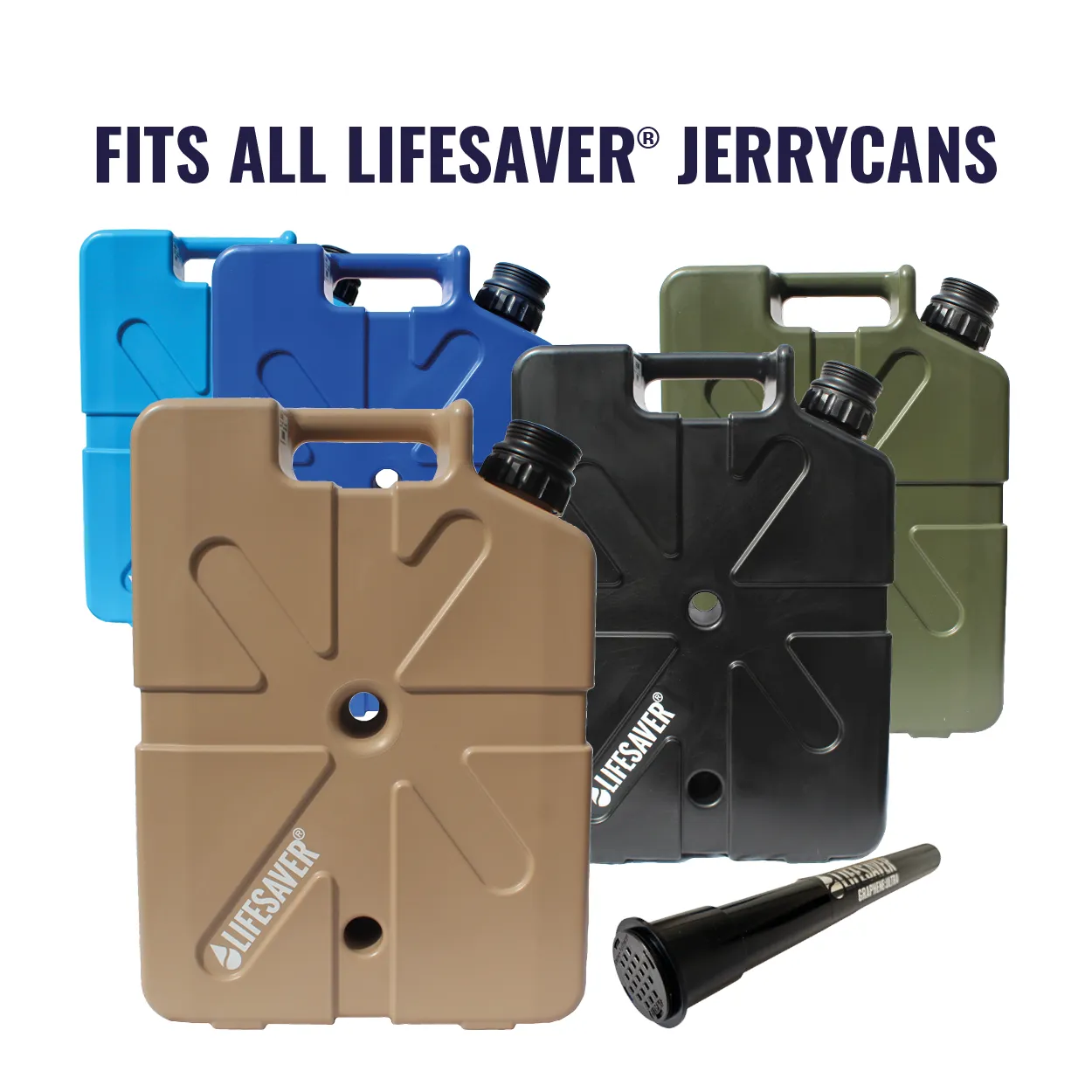 Lifesaver Jerrycan Graphene:Ultra vervangfilter