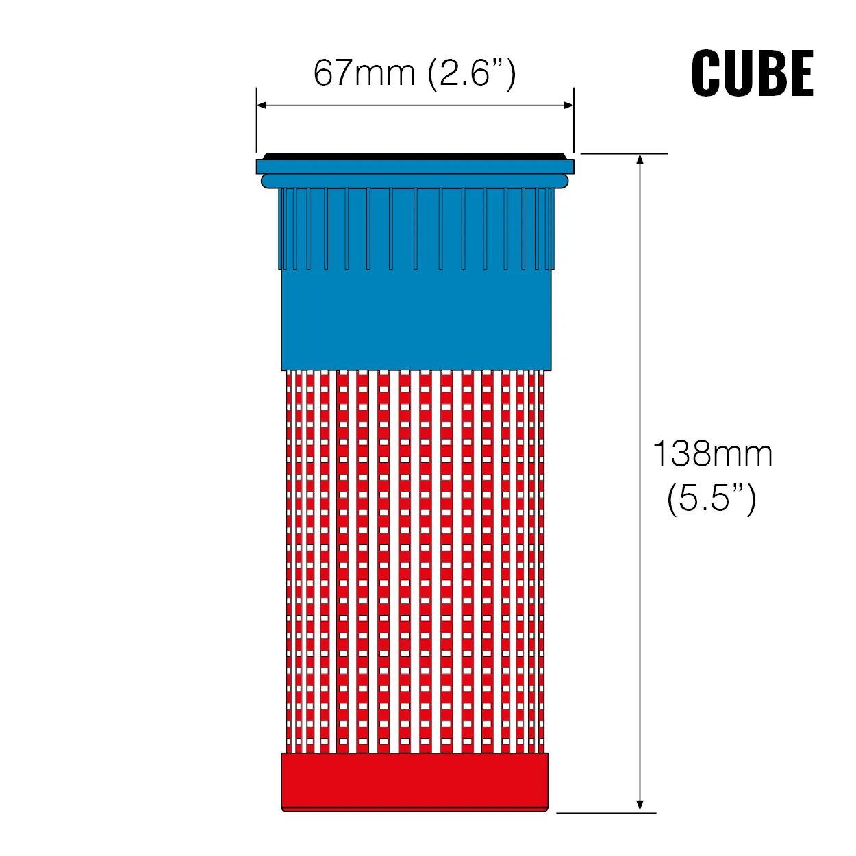 Lifesaver Cube Replacement Cartridge folieverpakt filterpatroon